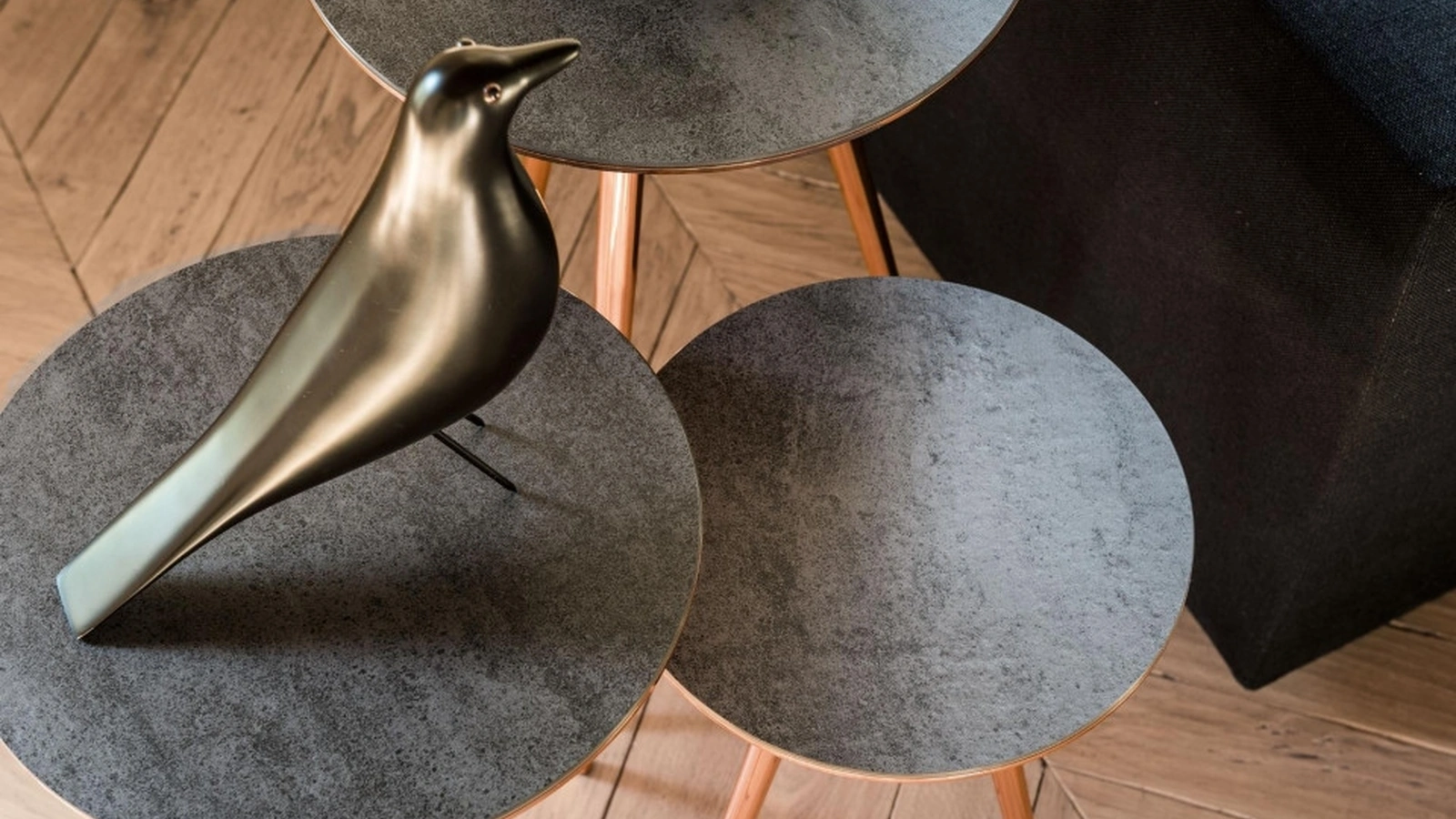 Tavolino Trip in ceramica di Midj