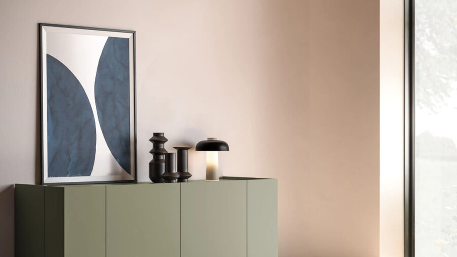 Tavolino rotondo Glicine di Orme