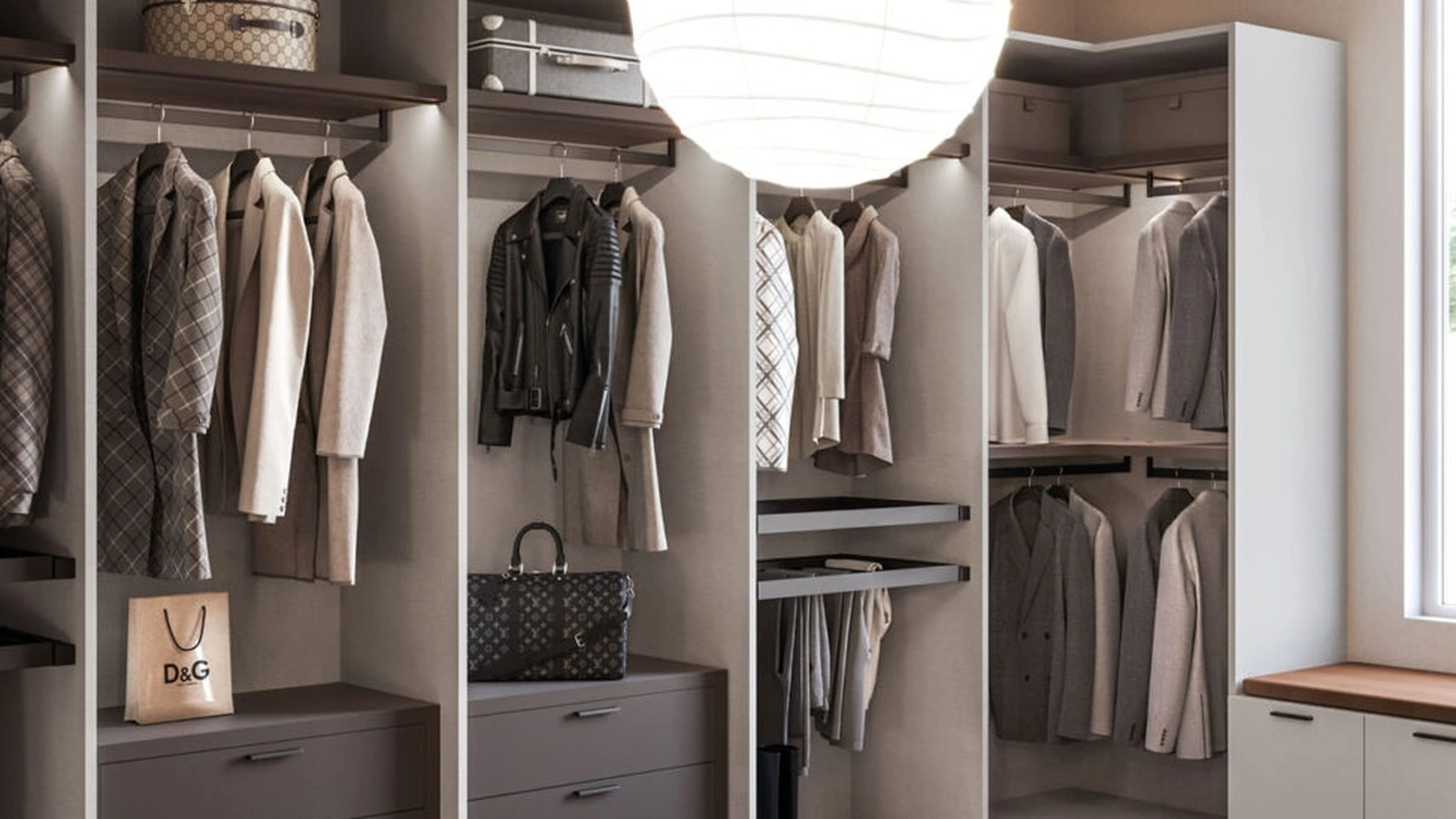 Cabina Armadio Aperta di Orme