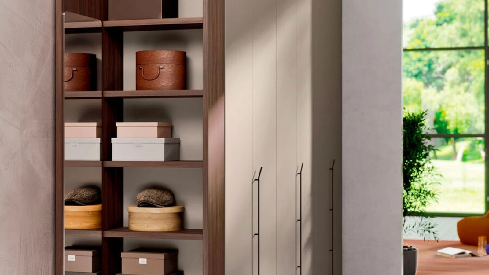 Armadio ad ante battenti Liscia M36 di Orme