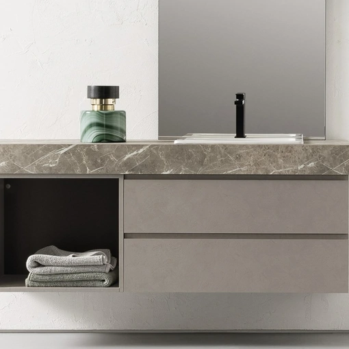 Mobile da Bagno sospeso in nobilitato B-GO BG004 di Compab