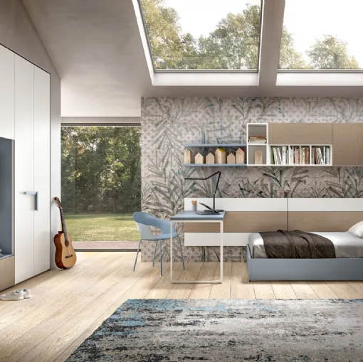 Cameretta per Ragazzi Generazione Z 202 di Zg Mobili