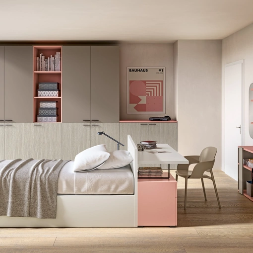 Cameretta per ragazzi Generazione Z 205 di Zg Mobili