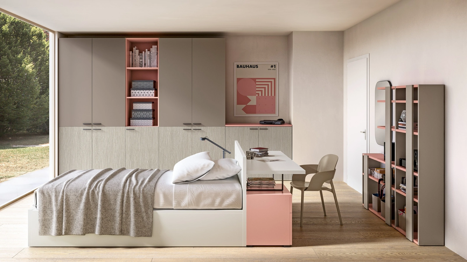 Cameretta per ragazzi Generazione Z 205 di Zg Mobili