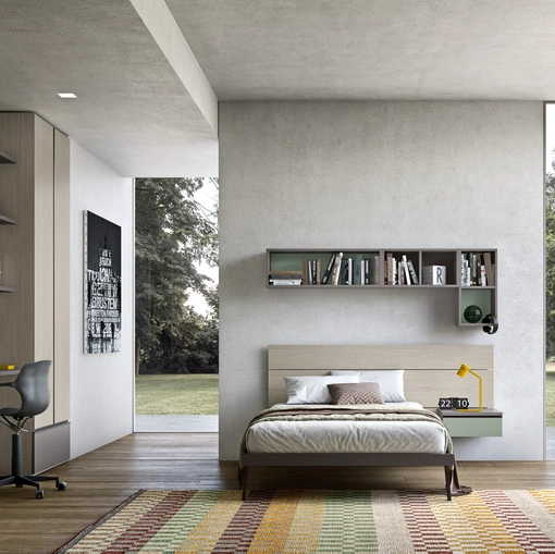 Cameretta per ragazzi Generazione Z 207 di Zg Mobili