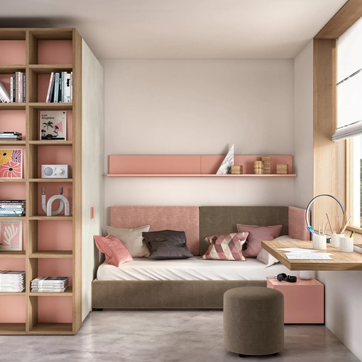 Cameretta su misura per ragazzi Generazione Z 208 di Zg Mobili