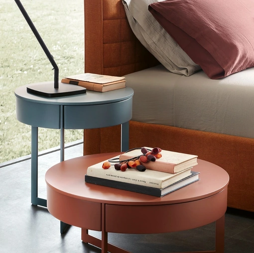 Comodino rotondo Sign di Lema