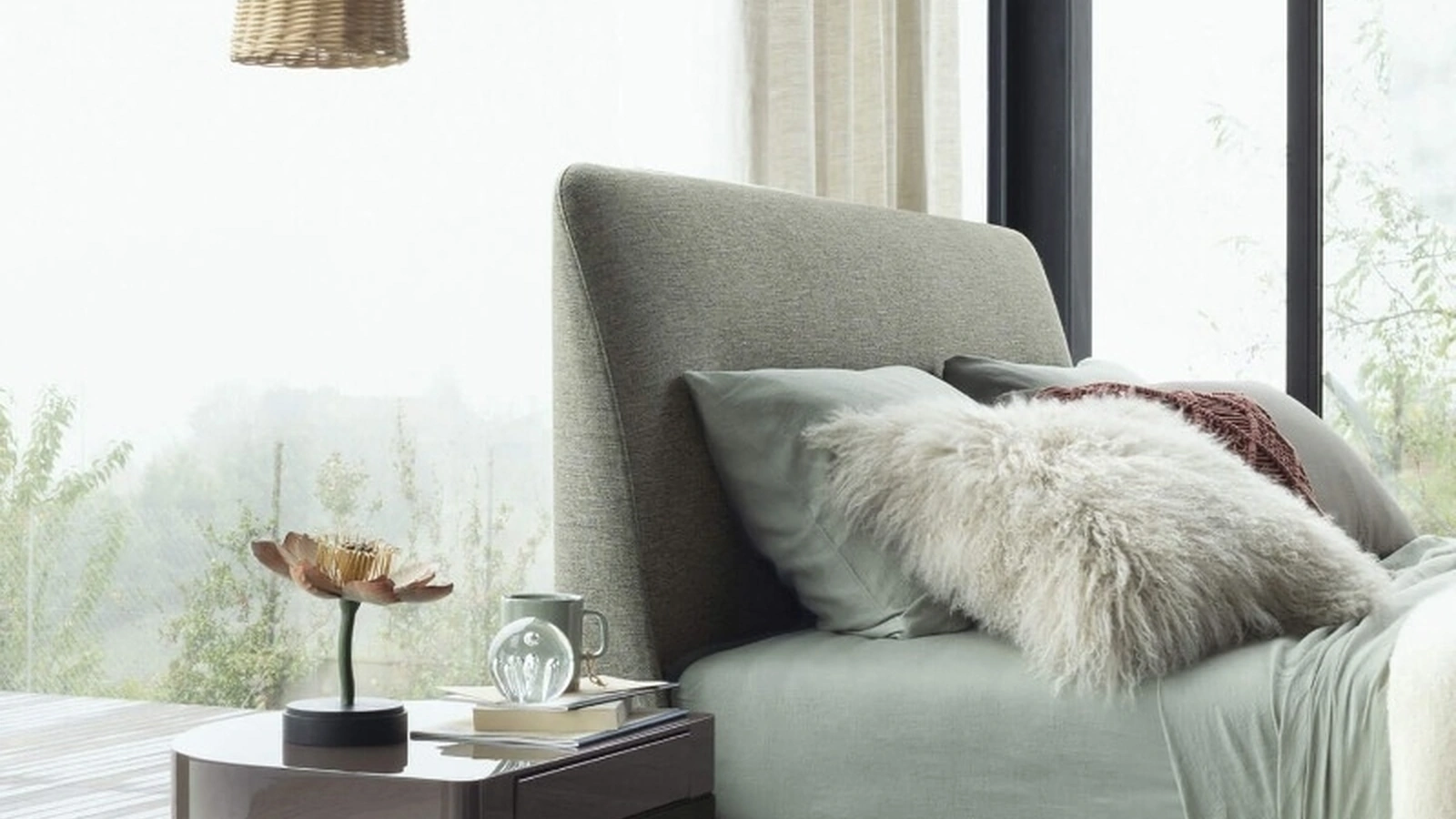 Comodino con cassetto Vic di Lema