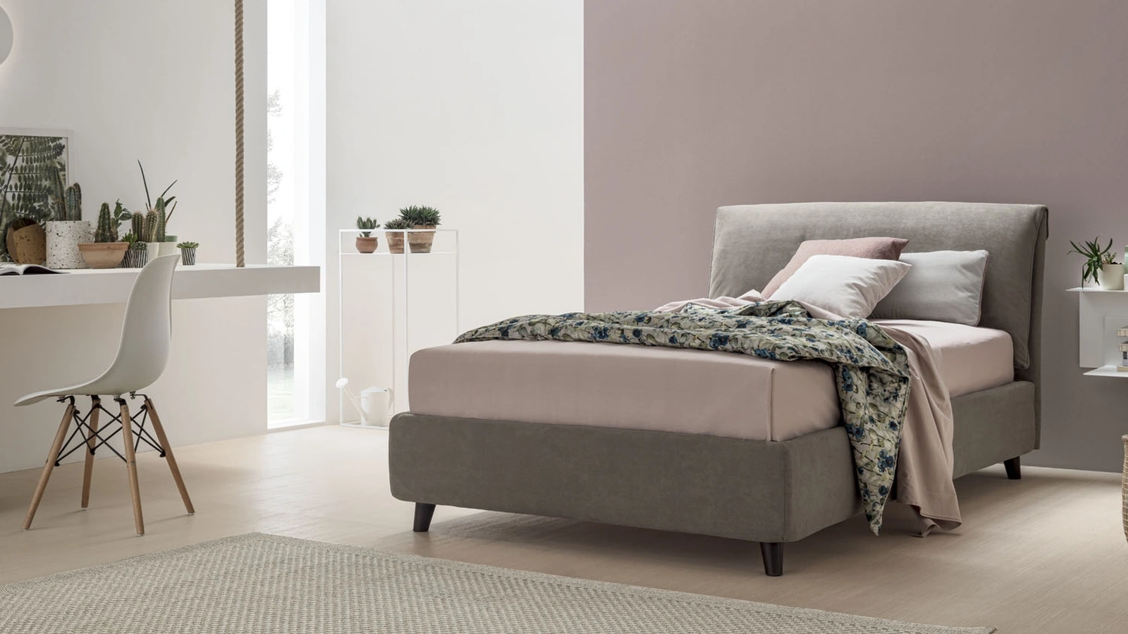 Letto con box contenitore River di V&Nice
