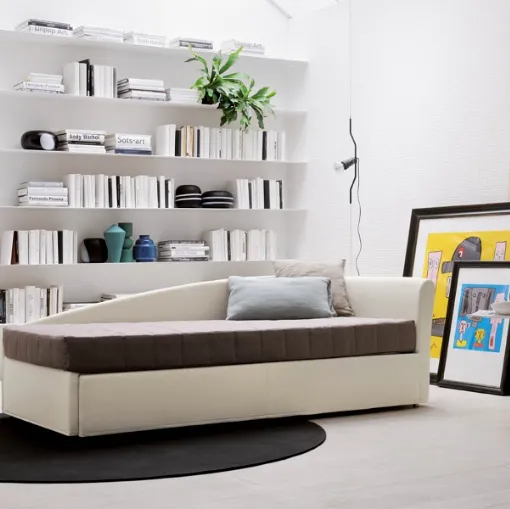 Letto singolo con secondo letto estraibile Camaleo di Rigosalotti