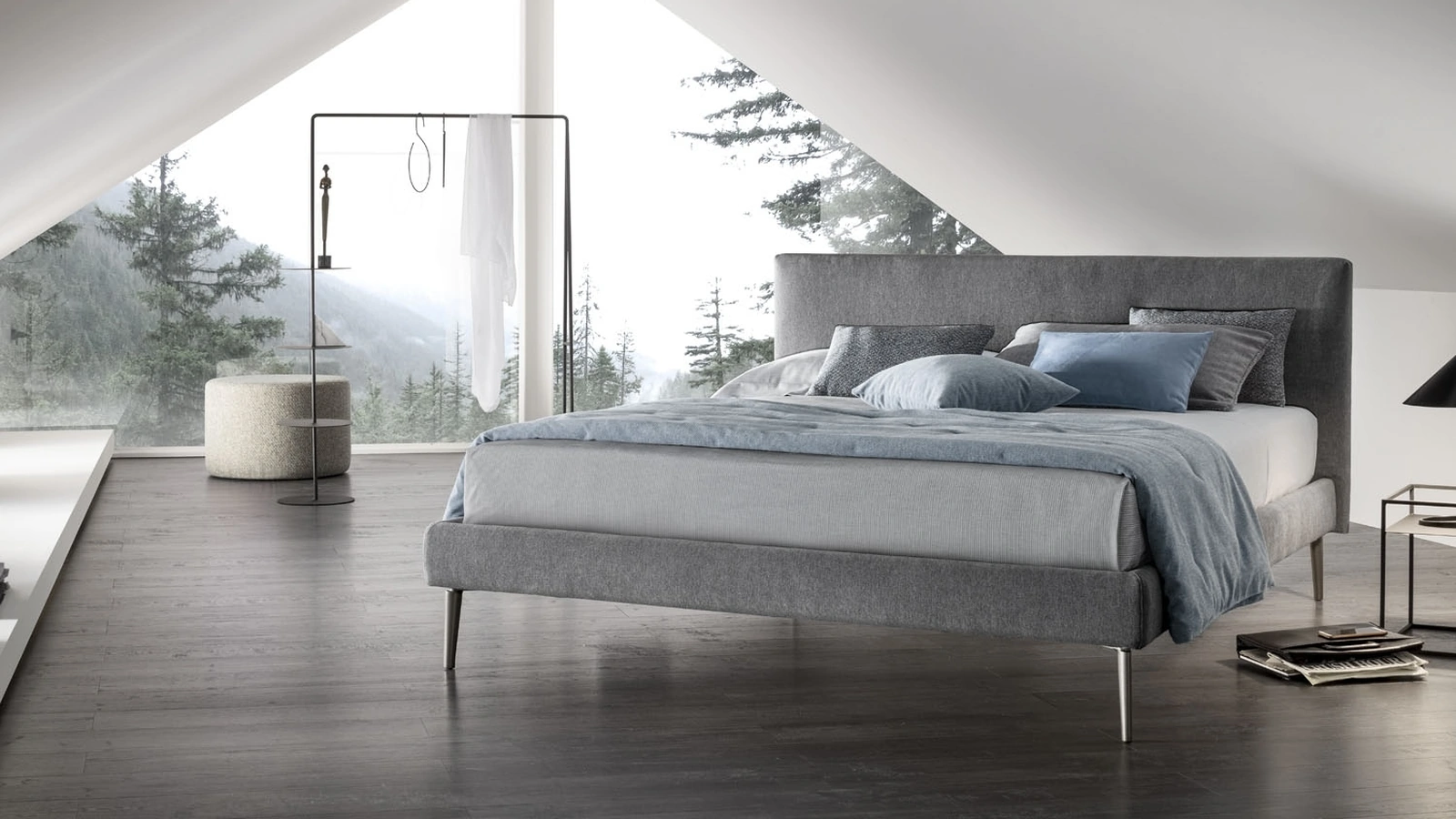 Letto con testiera Sander di V&Nice