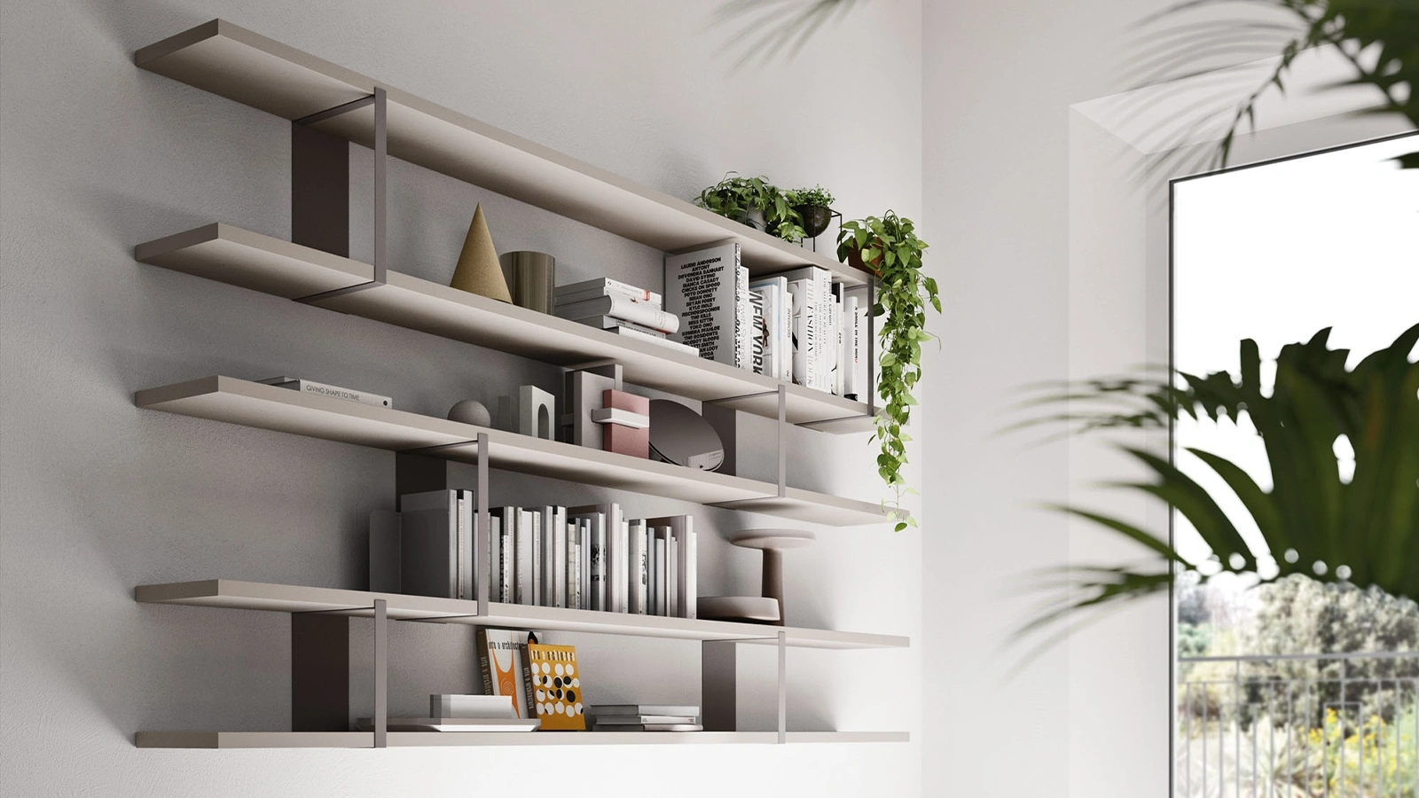 Libreria sospesa Bakita di Orme