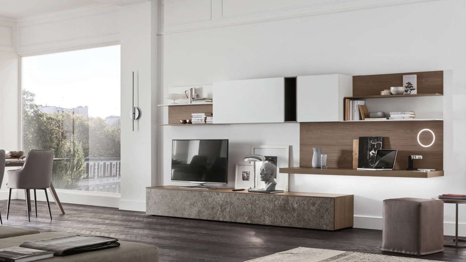 Parete Attrezzata Seta Comp SA2230 di Maronese