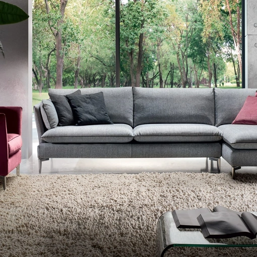 Divano con penisola Joy di Cava Divani