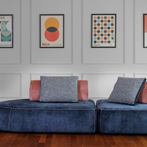 Divano componibile Insula di Cava Divani