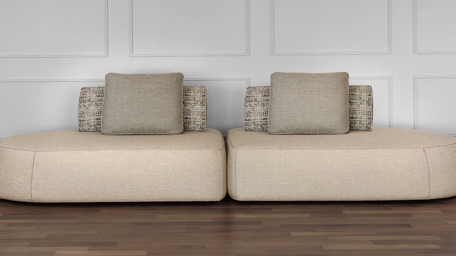 Divano componibile Insula di Cava Divani