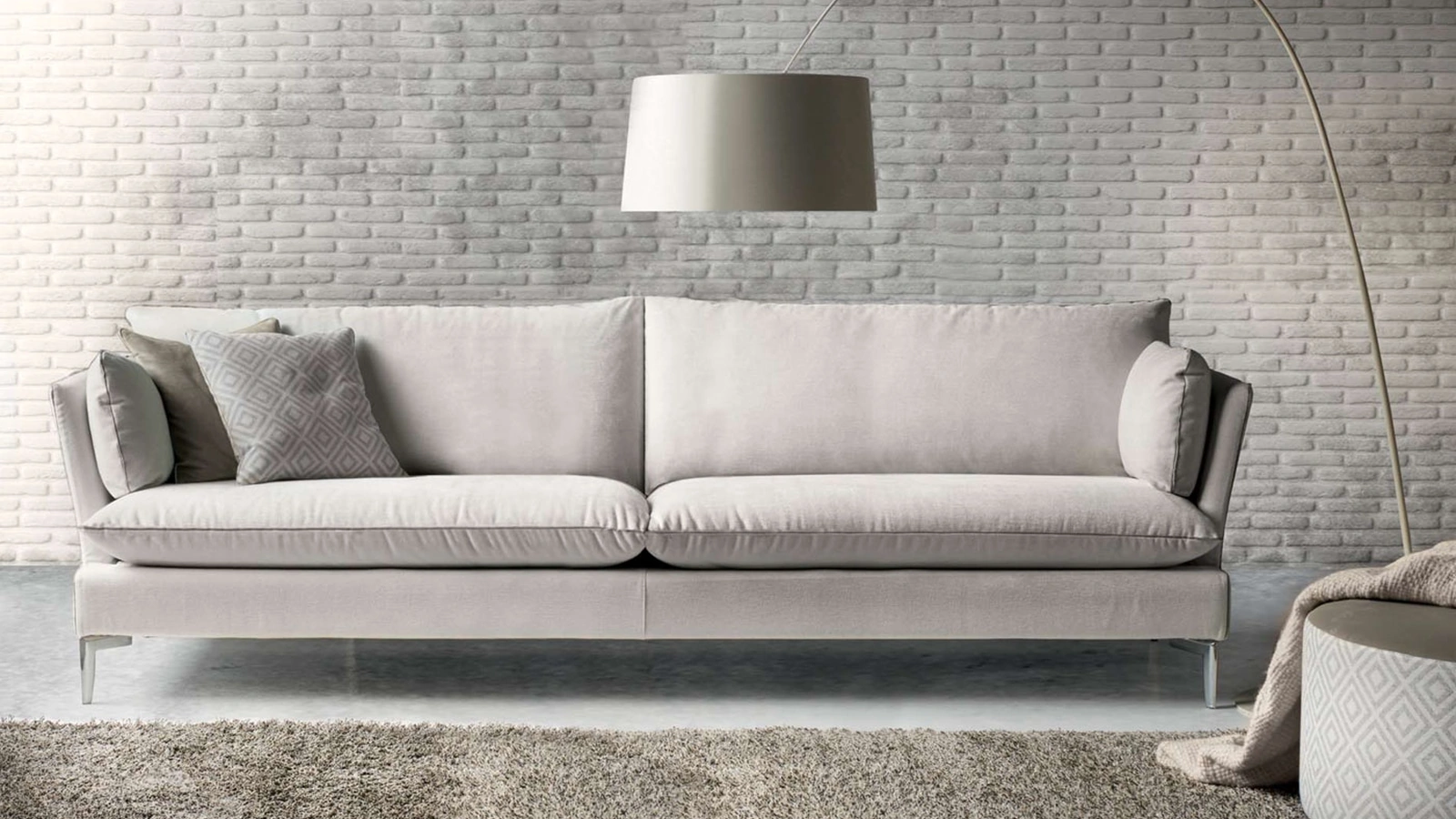 Divano lineare Joy di Cava Divani