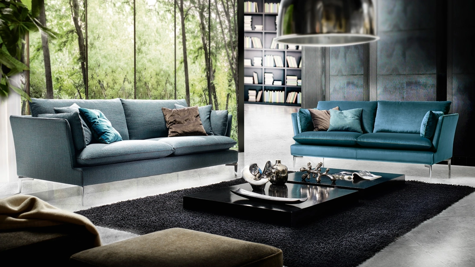 Divano lineare Joy di Cava Divani