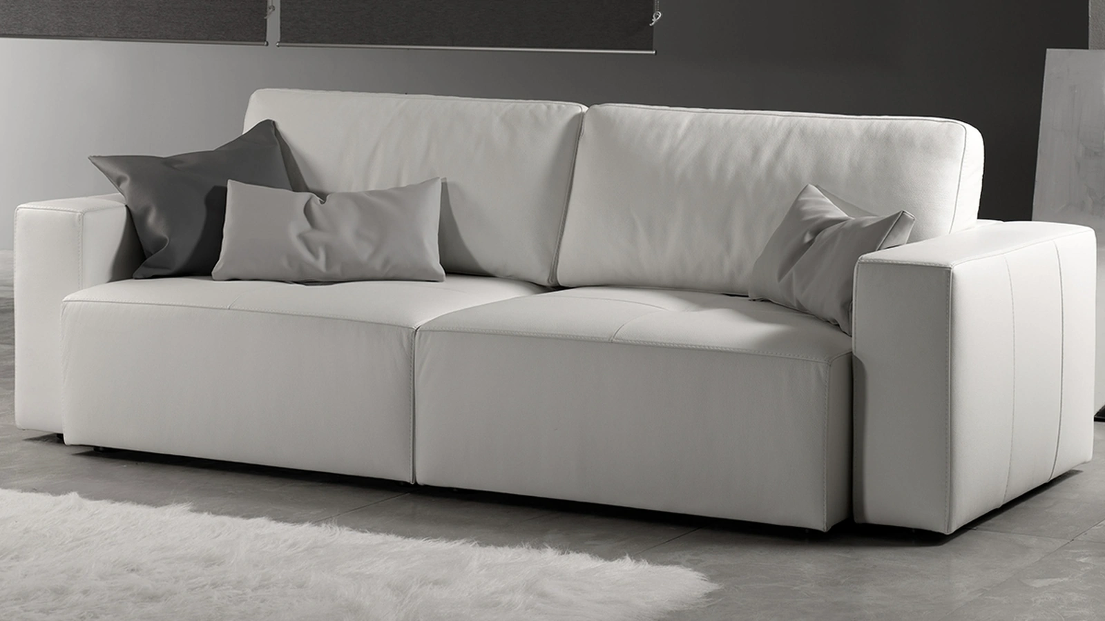 Divano relax lineare Klauss di Excò