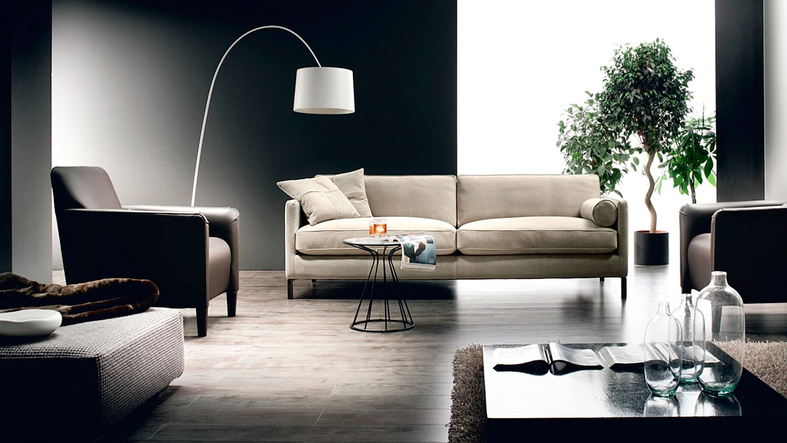 Divano lineare Le Mans di Cava Divani