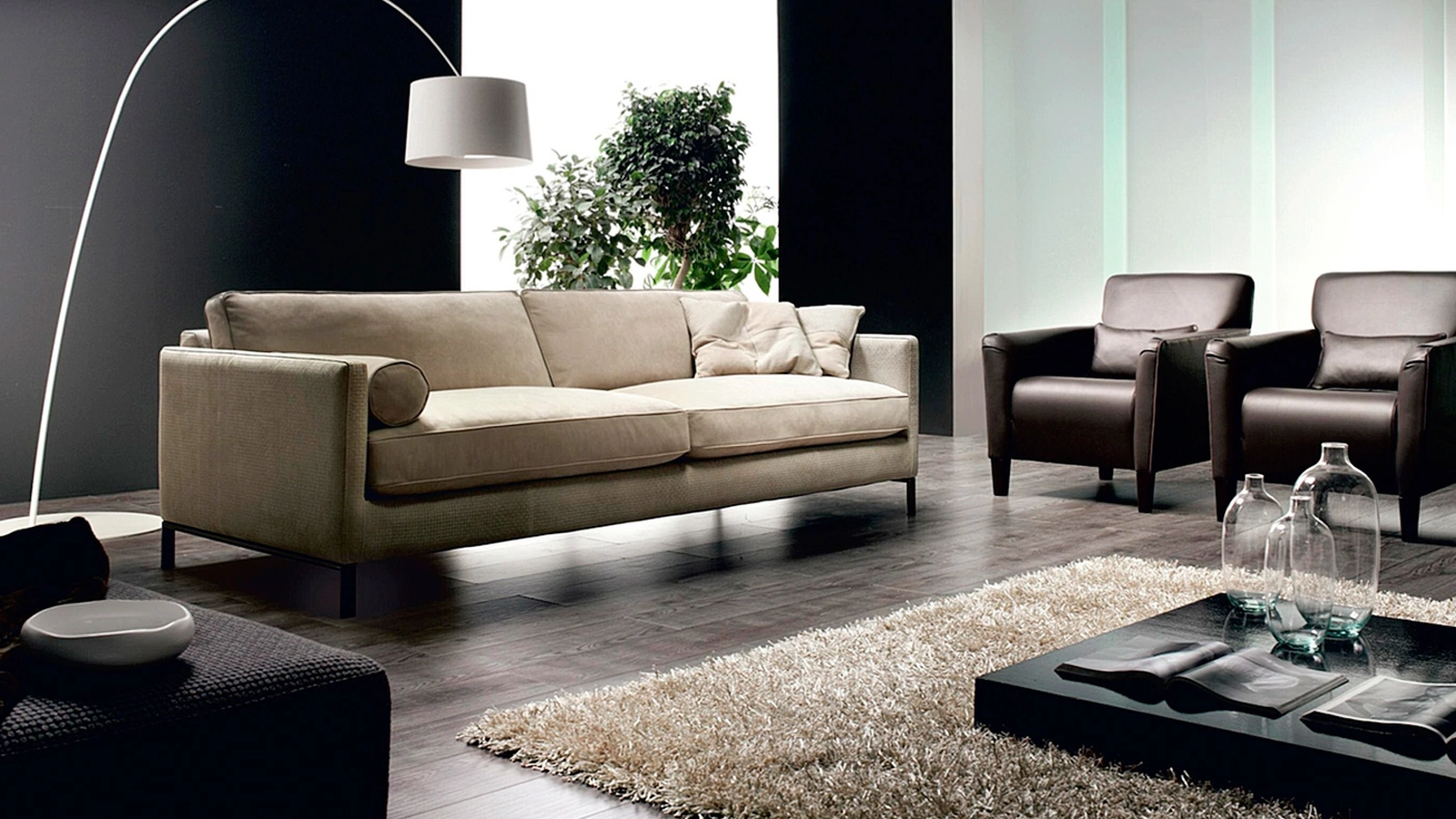 Divano lineare Le Mans di Cava Divani