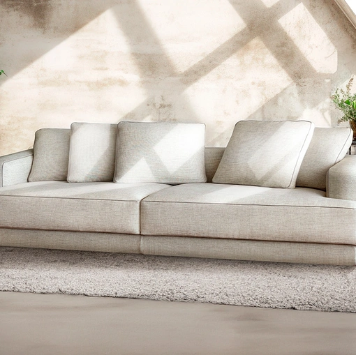 Divano lineare Logan di Cava Divani