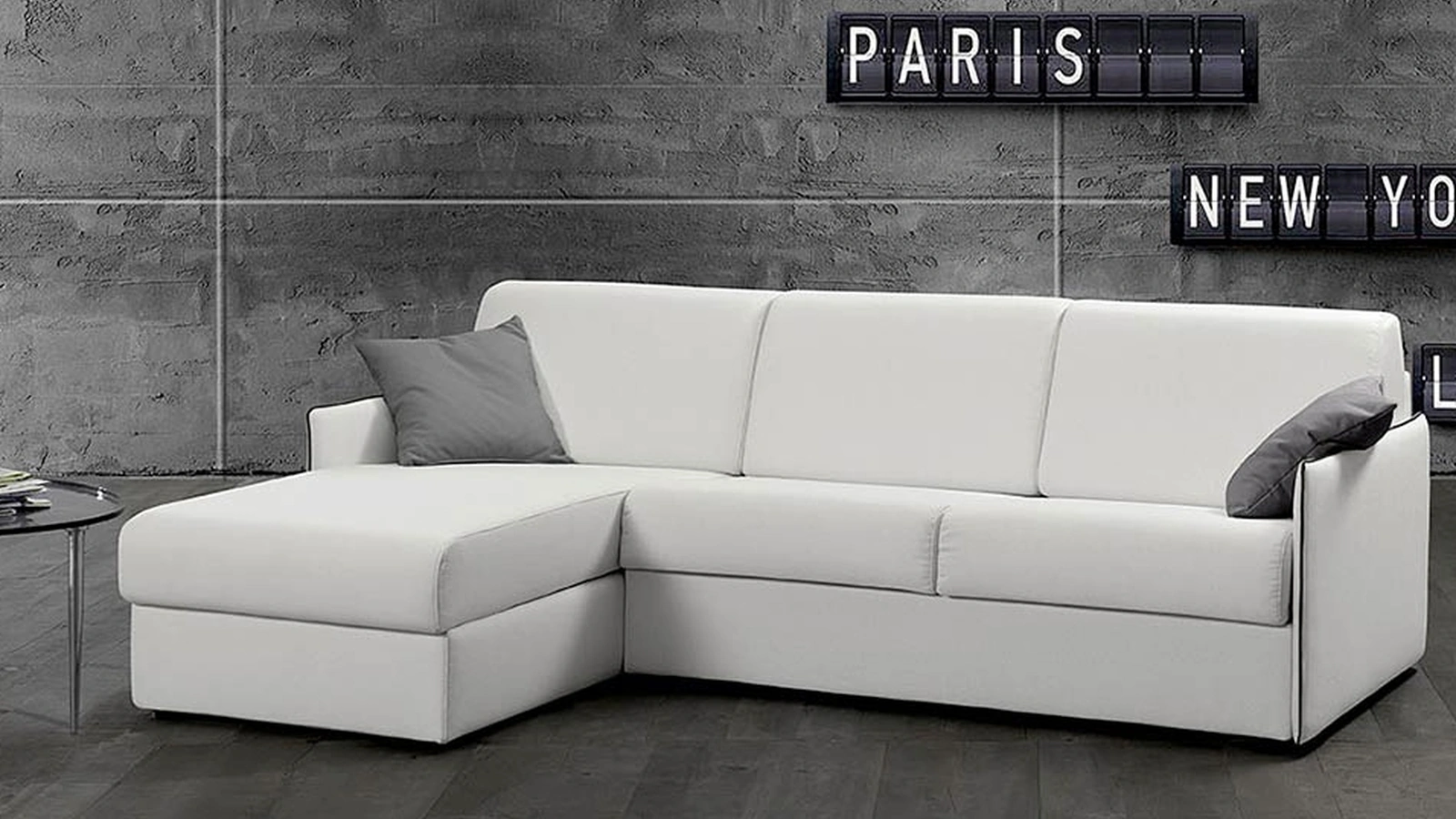 Divano Letto con penisola Lollò di Excò