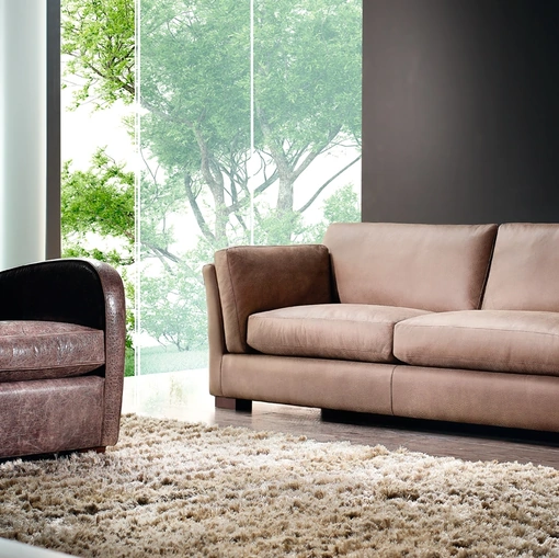 Divano lineare Manhattan di Cava Divani