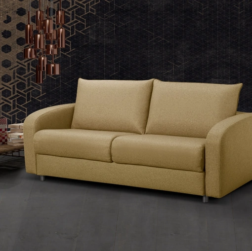 Divano Letto lineare in tessuto Marie di Excò