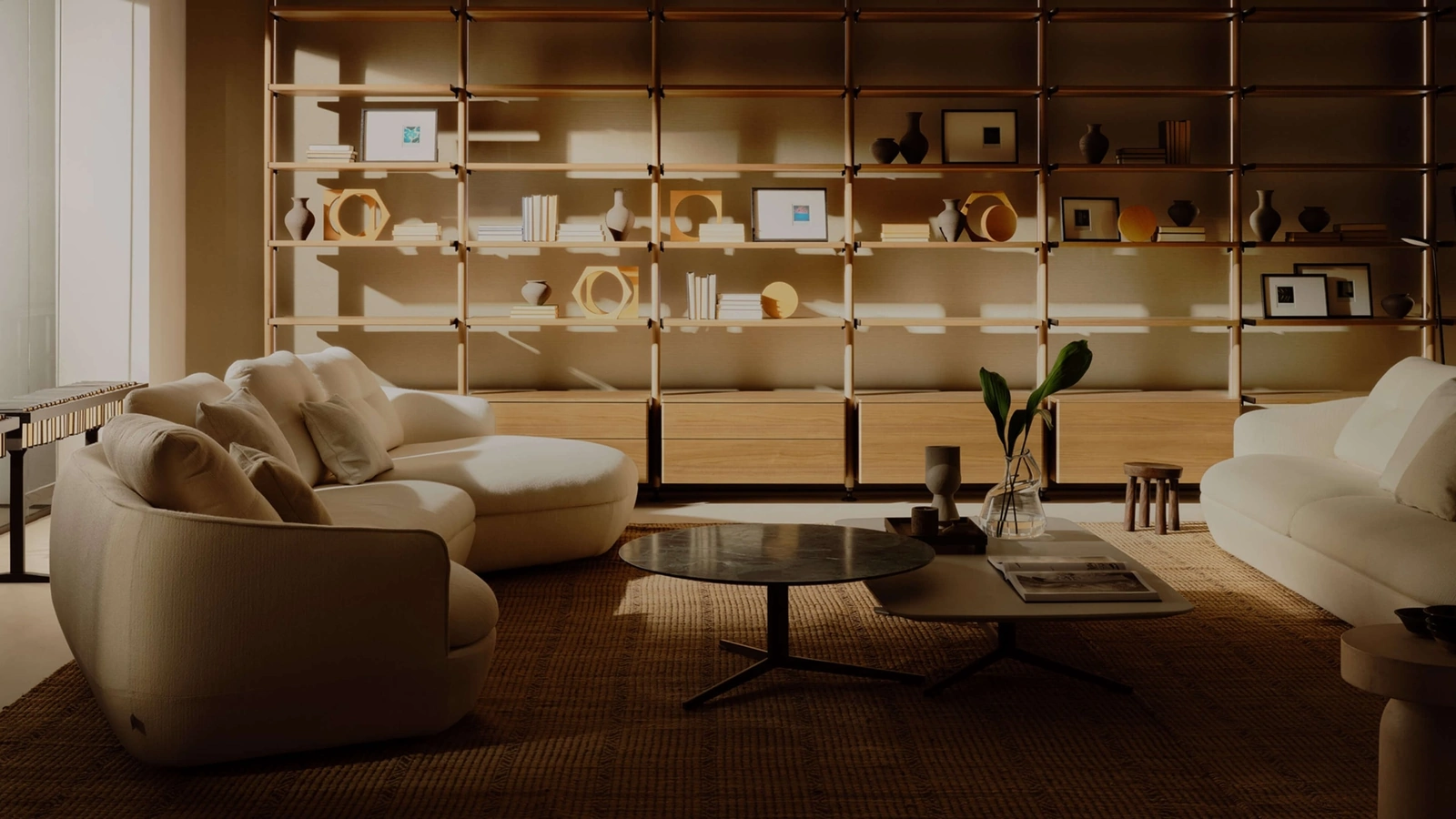 Salotto in tessuto Mirea di Lema