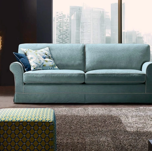 Divano lineare Myto Mikonos di Cava Divani