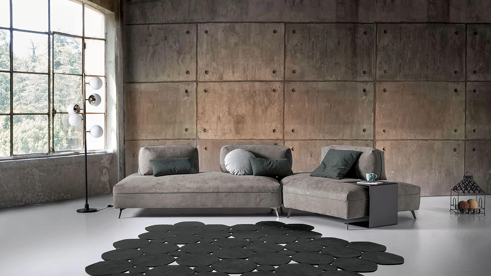 Divano angolare Urban di Excò