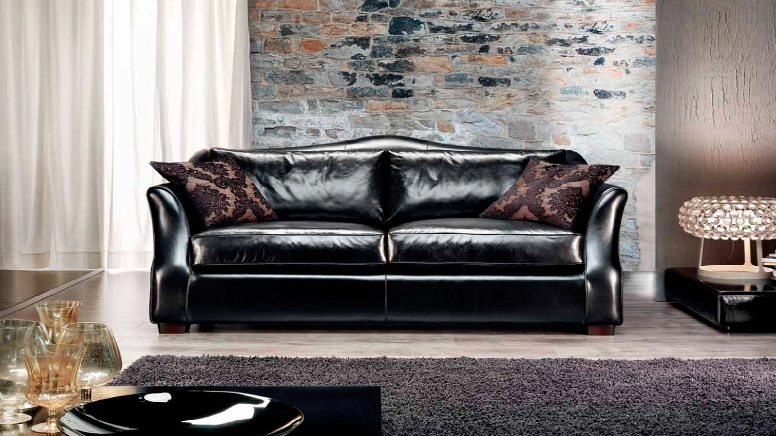 Divano classico Visconti di Cava Divani