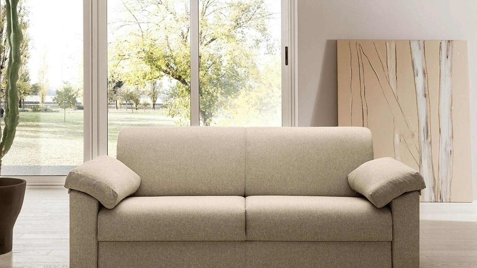 Divano Letto Happy in tessuto di ZG Mobili