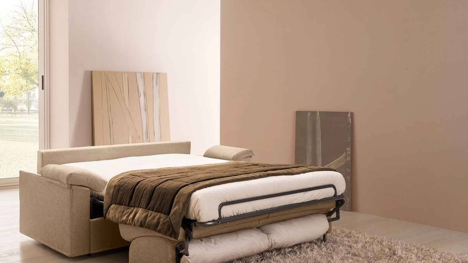 Divano Letto matrimoniale Happy di ZG Mobili