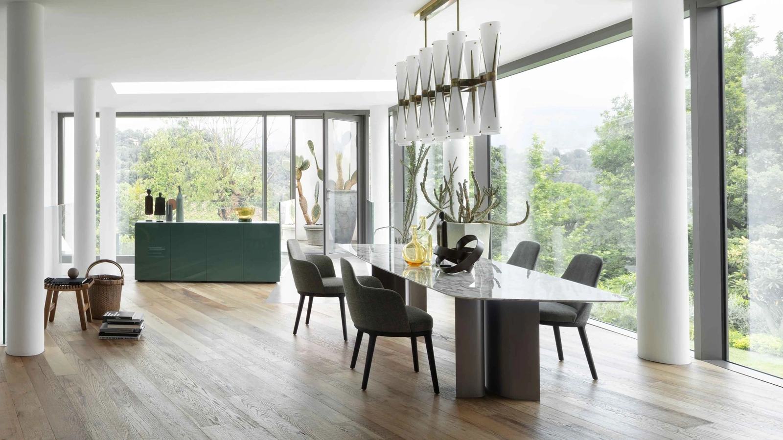 Sedia con struttura in legno Lucylle di Lema