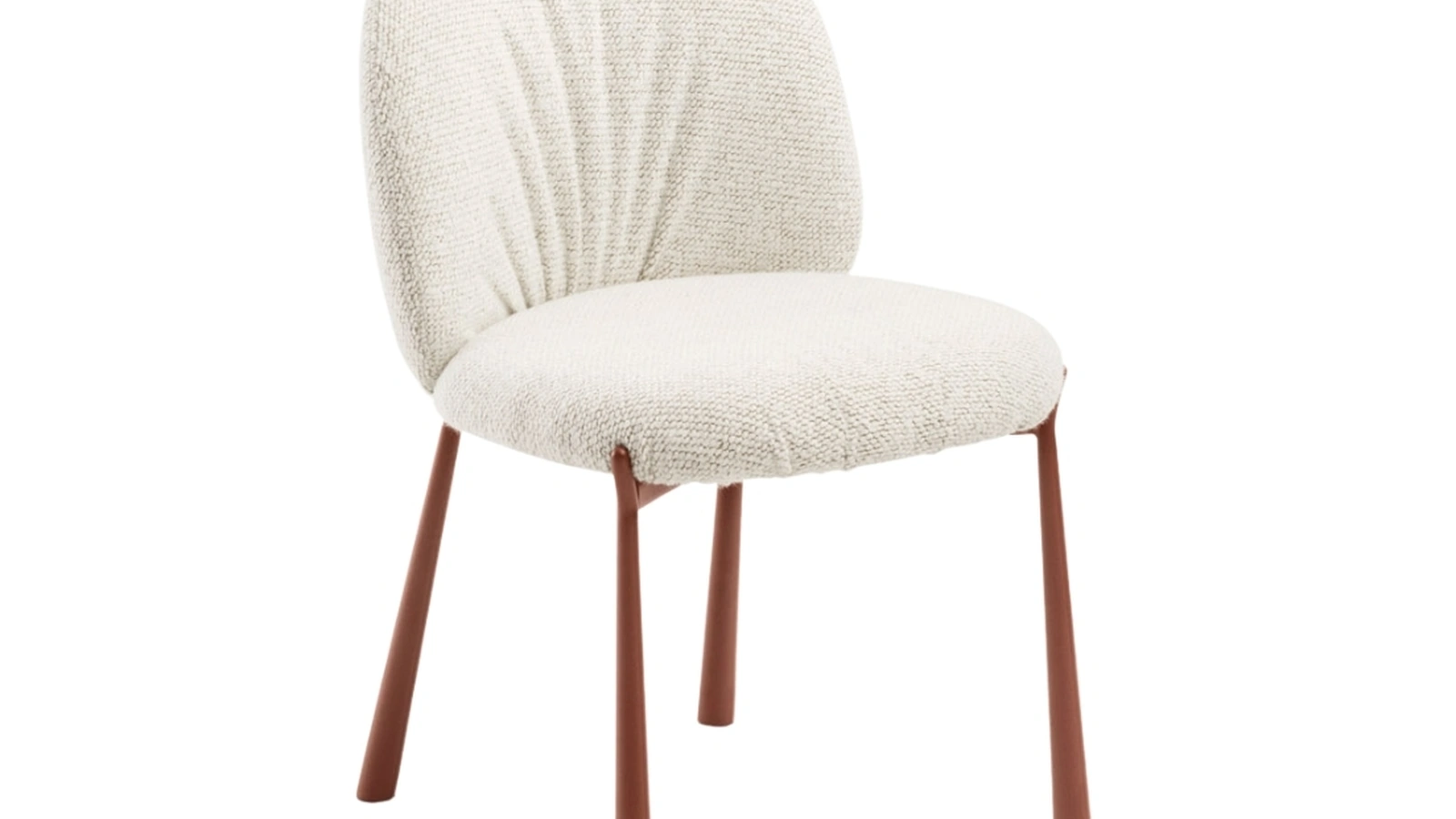 Sedia Mys in tessuto imbottito di Midj