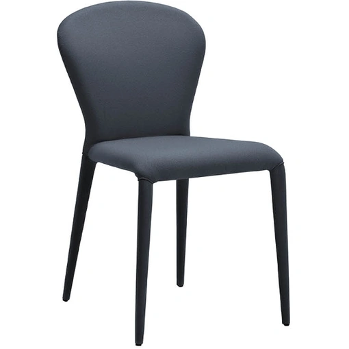 Sedia Soffio S R_TS rivestita in tessuto di Midj