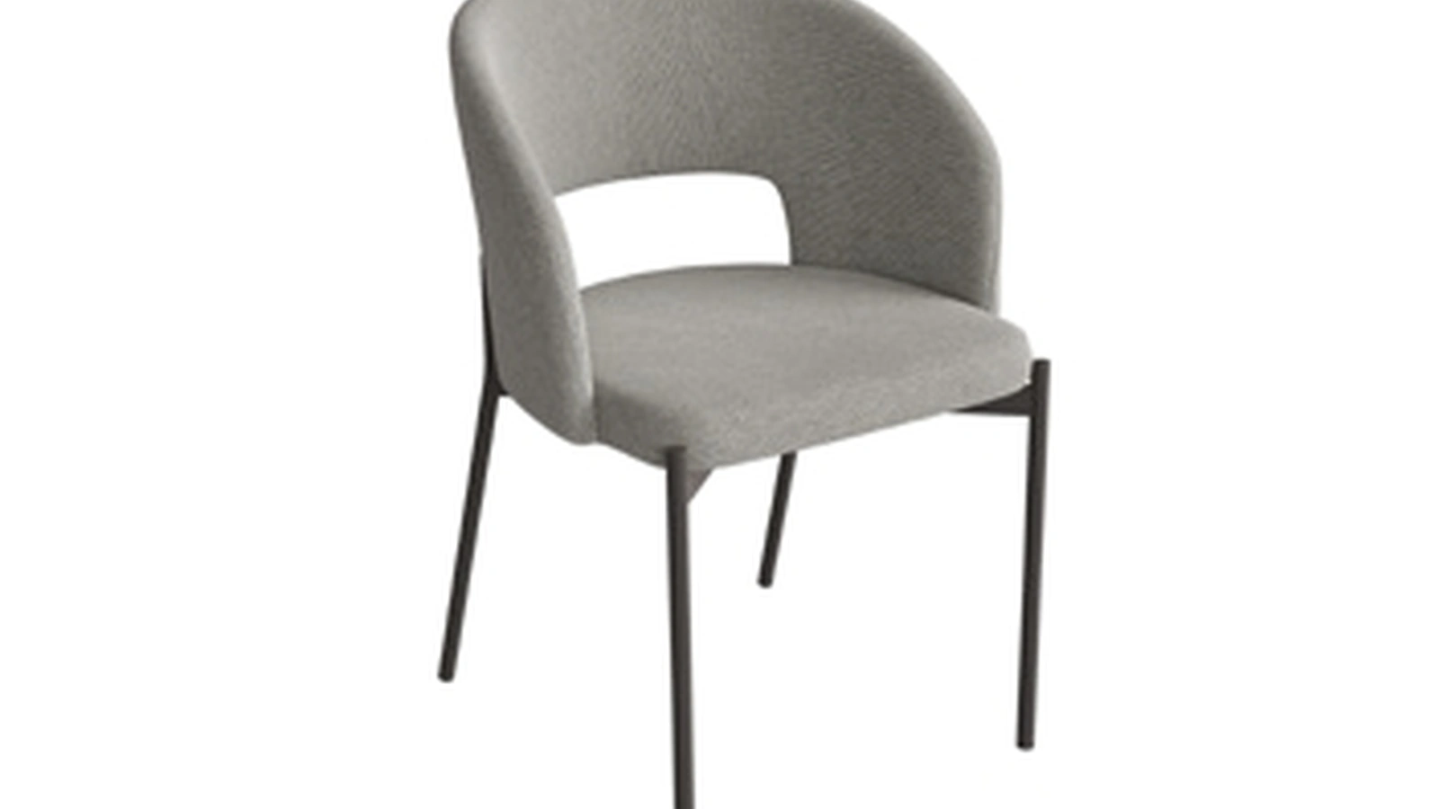 Sedia Nora in tessuto imbottito di Pizzolato