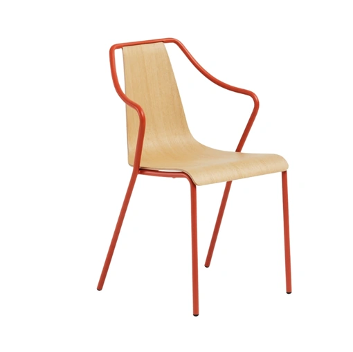 Sedia Ola P M LG in legno di Midj