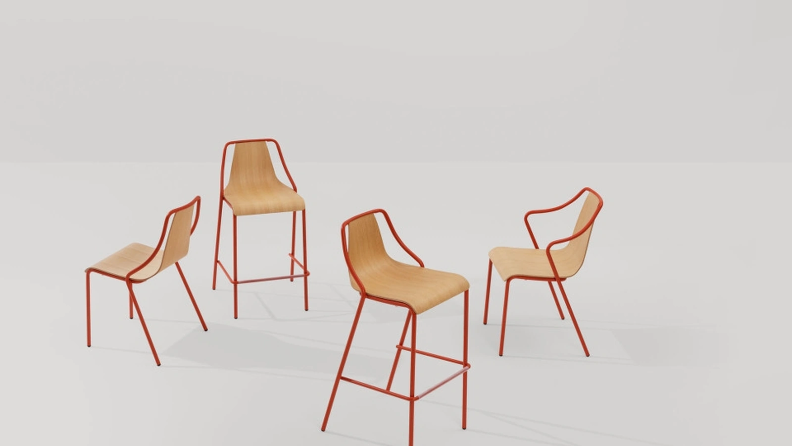 Sedia Ola P M LG di Midj