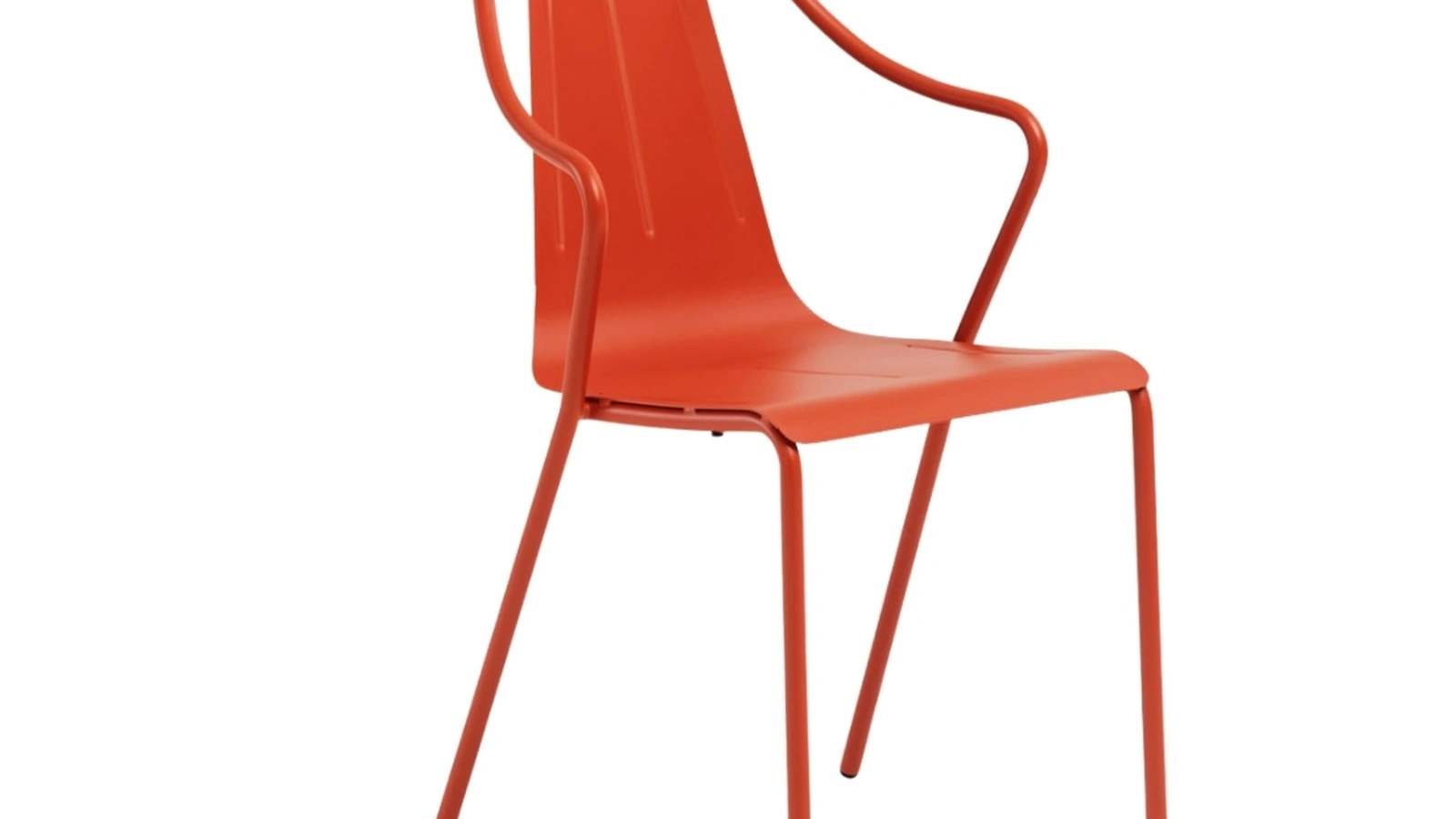 Sedia Ola P M in metallo di Midj