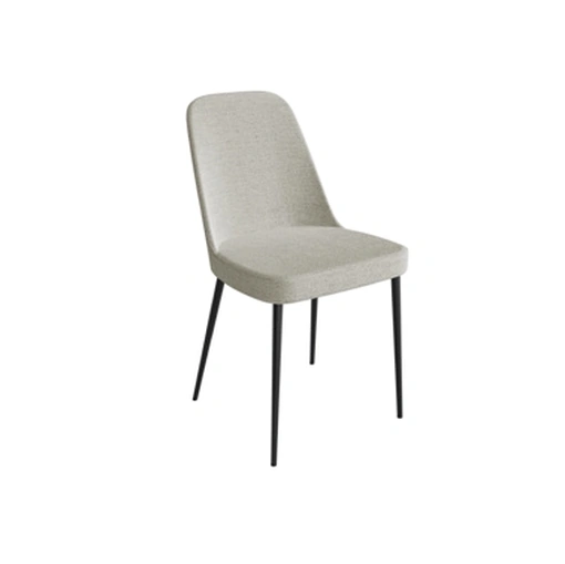 Sedia Sentinel in tessuto imbottito di Pizzolato