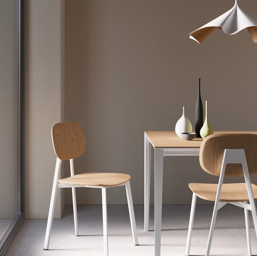 Sedia Tata1 Impiallacciata di Pointhouse