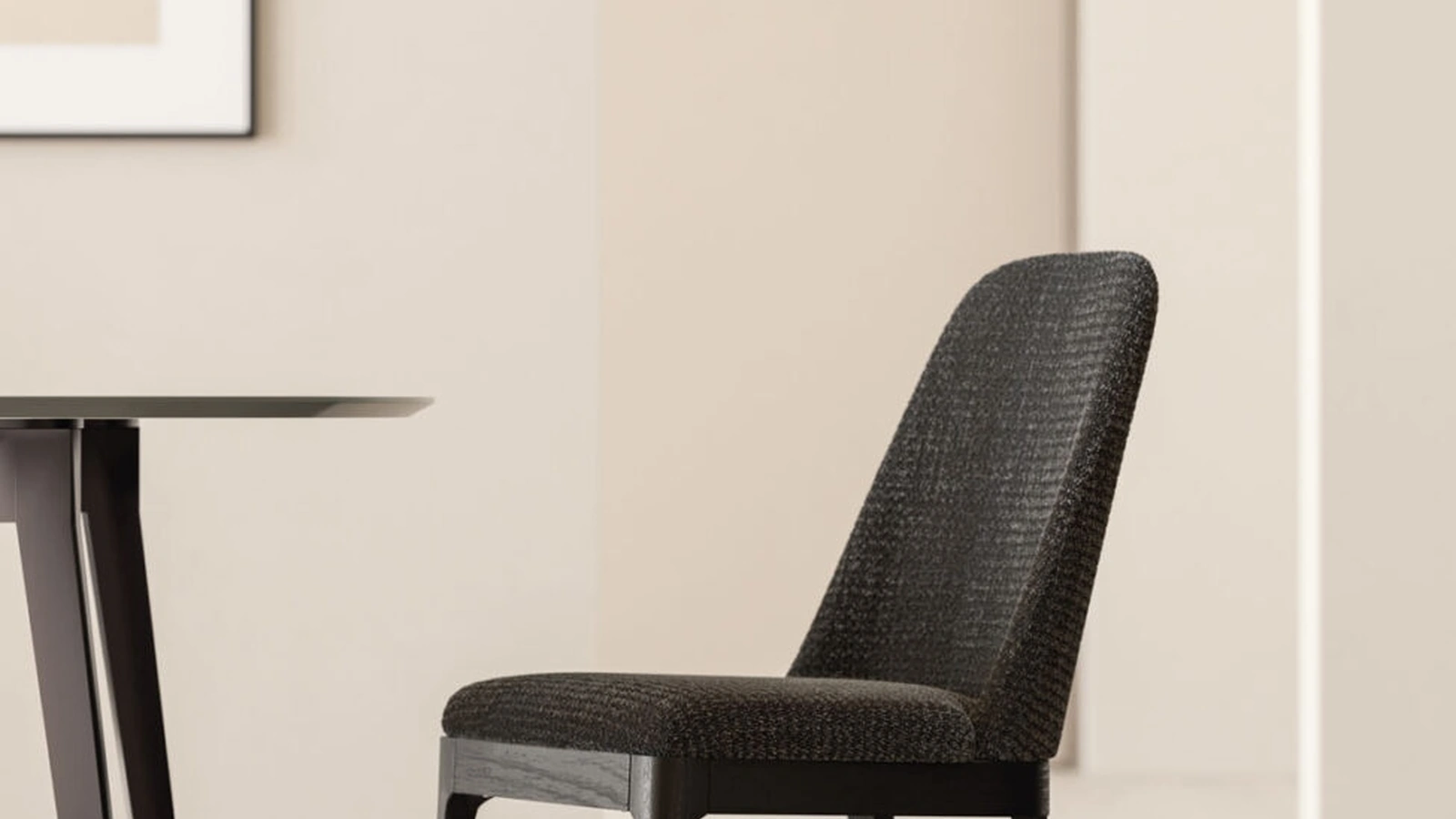 Sedia in tessuto e legno Tetris di Orme