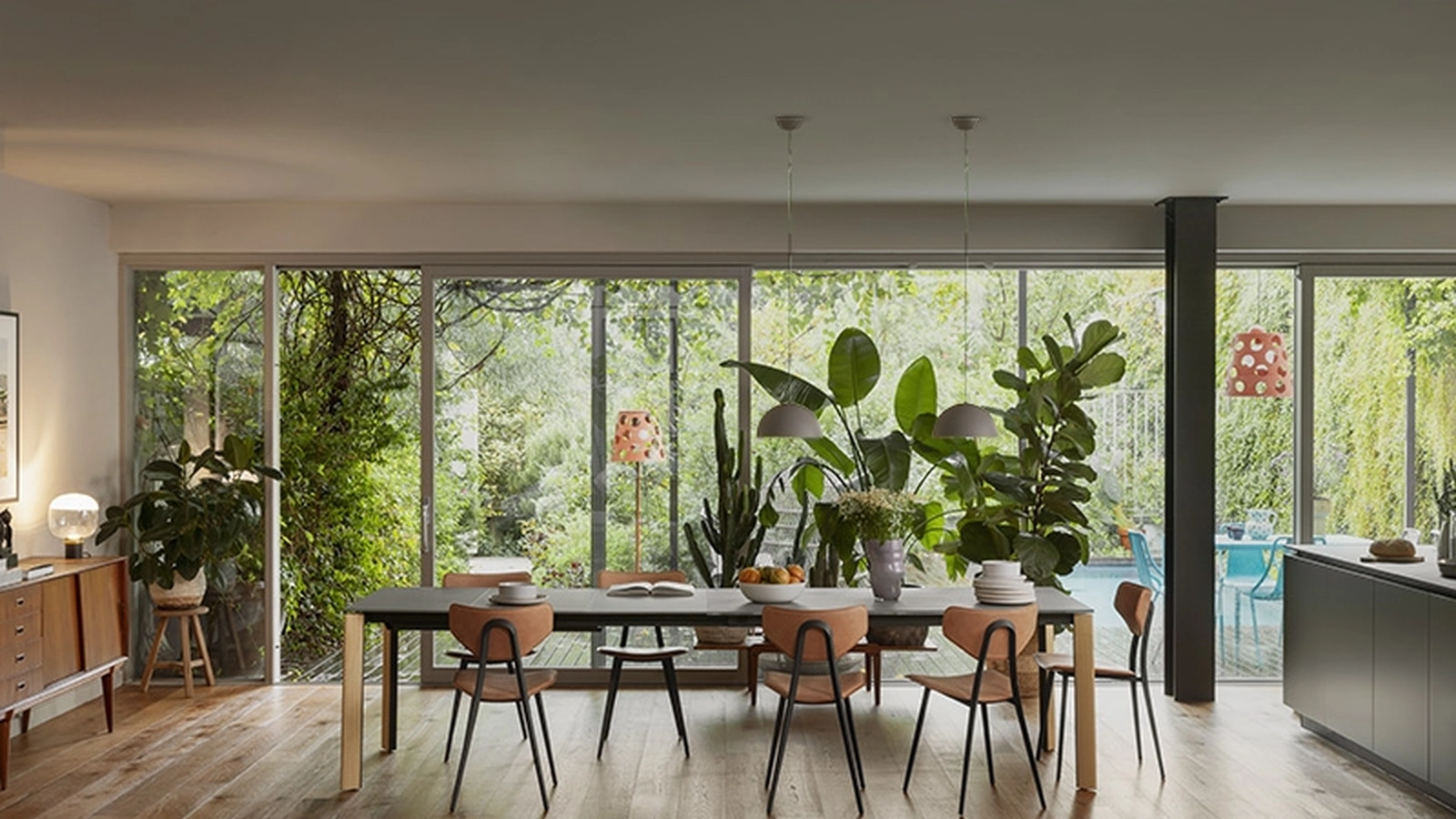 Sedia Tosca in cuoio di Midj