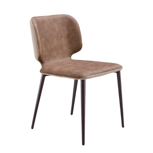 Sedia Wrap in pelle di Midj