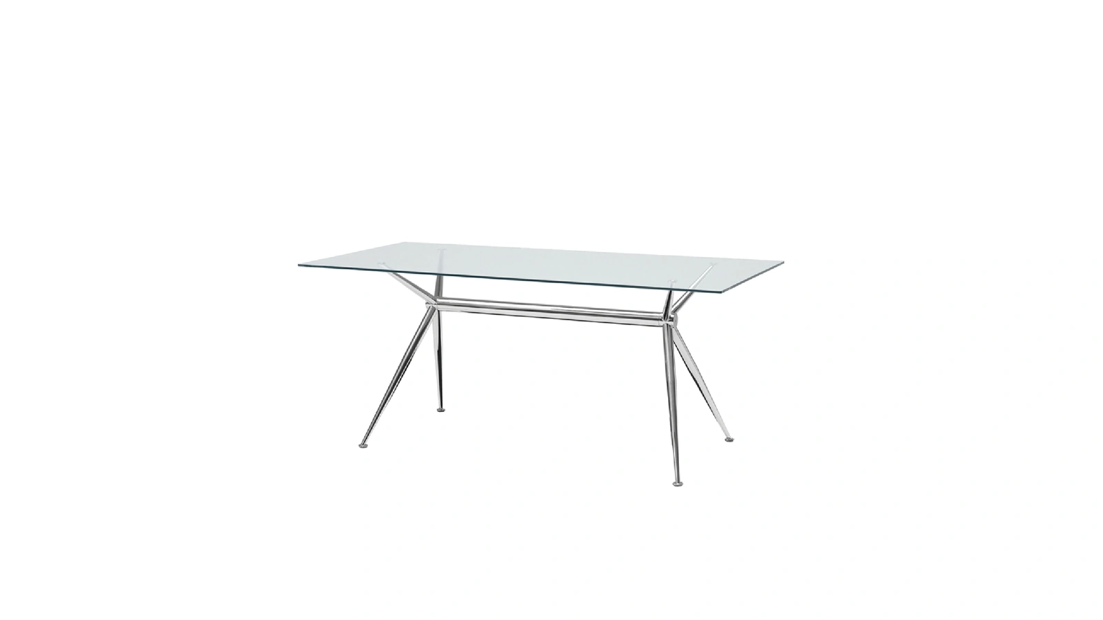 Tavolo in vetro Brioso di Midj