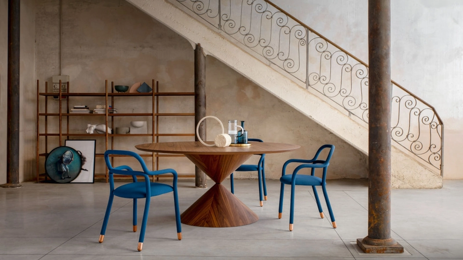 Tavolo Clessidra in legno di Midj