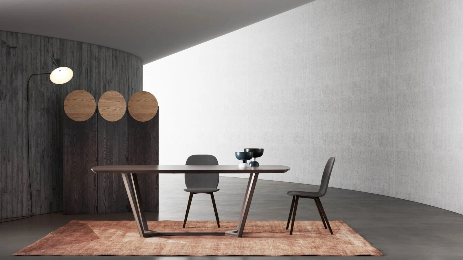 Tavolo Dark in legno di Pizzolato